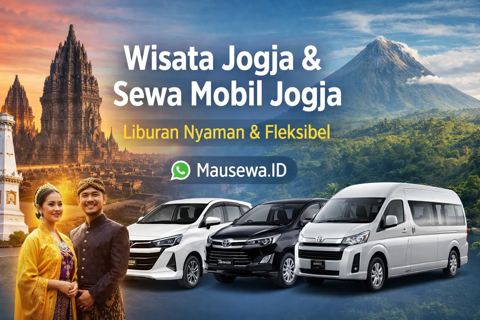 Mau Wisata Jogja? Panduan Lengkap Liburan Nyaman + Rekomendasi Sewa Mobil Jogja